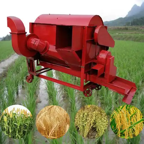 多功能大型水稻脱粒机 小麦水稻玉米脱粒机 全自动谷穗脱粒机