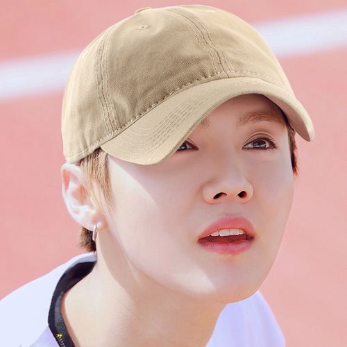 哈哈鹿晗同款软顶鸭舌帽韩版百搭大头圆脸适合帽子