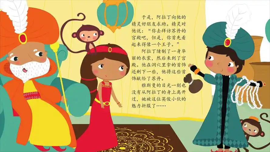 阿拉丁神灯图片简笔画 阿拉丁神灯图片大全简笔画