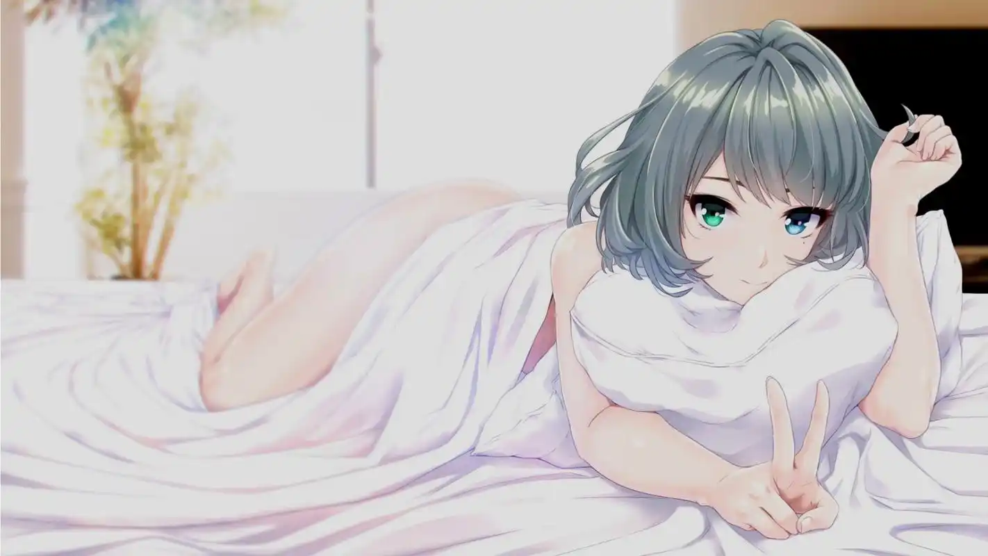 唯美日漫美女高清桌面壁纸