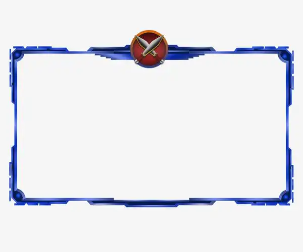 游戏提示 边框 现代风免抠素材免费下载_觅元素51yuansu.com