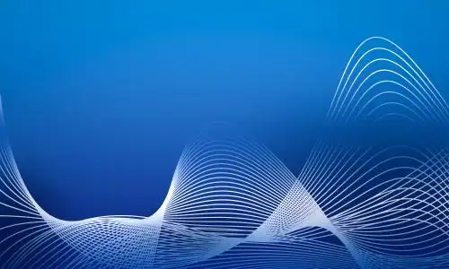 蓝色科技感渐变线条背景