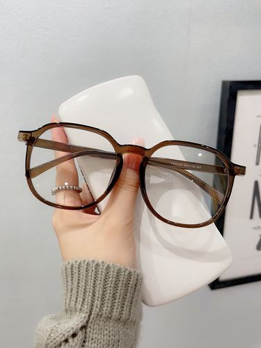 近视眼镜女可配度数防蓝光抗辐射眼睛男潮流平光镜框装饰护目防尘