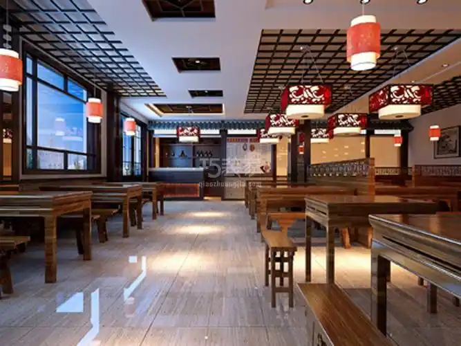 天下第一面馆_装修设计效果图-巧装家西安装修网