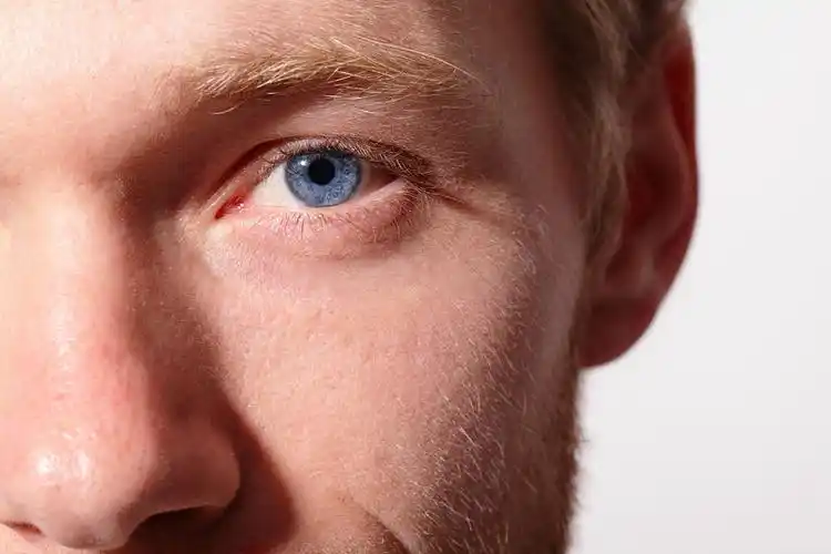 特写,眼睛,男青年,白人_高清图片_全景视觉