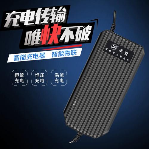 英发2代48v12ah60v72v20ah智能自动断电防充鼓电动车铅酸充电器