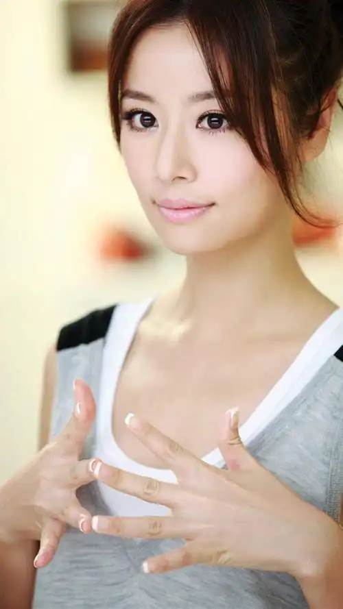 林心如素雅写真手机壁纸,高清图片,手机锁屏桌面-壁纸族