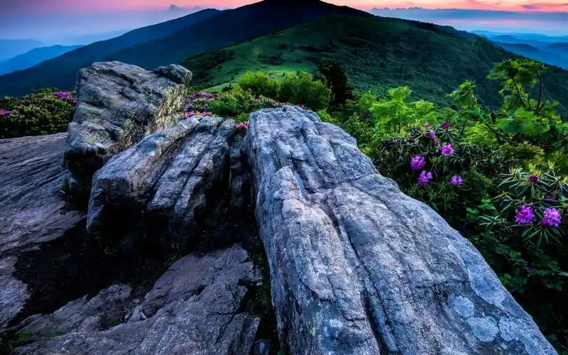大山深处优美风景风景壁纸