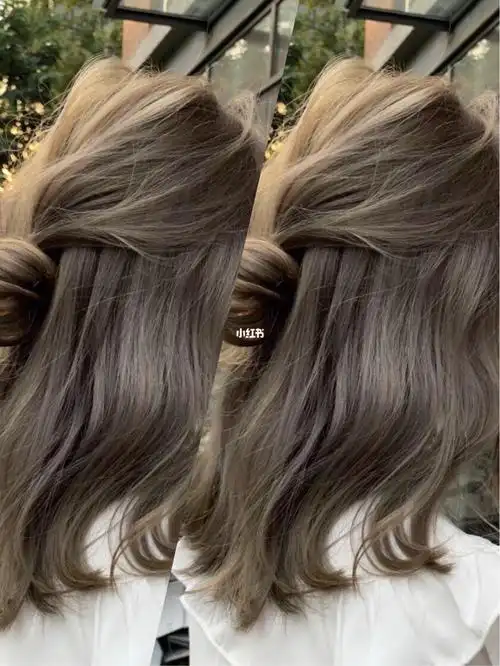 2020显白发色亚麻奶茶棕色不漂显白发色