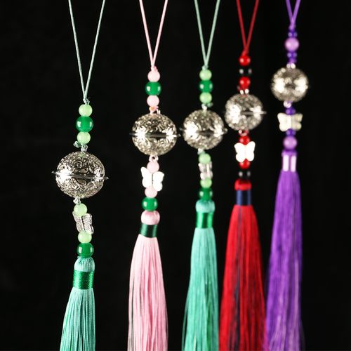 宫铃古风铃铛清心铃宫铃古装汉服流苏挂件禁步腰佩吊坠汽车挂件