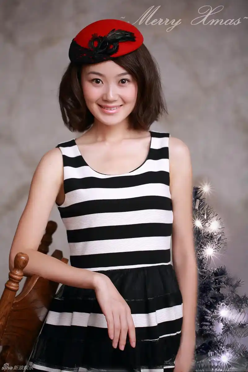 战菁一圣诞写真