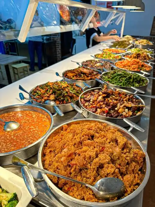 重庆15r任意吃的自助餐30菜品任意选60