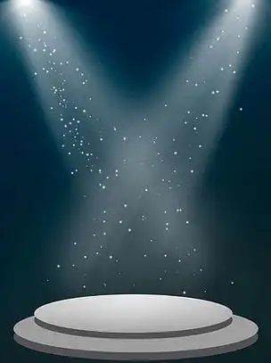 炫酷科幻舞台灯光效果背景