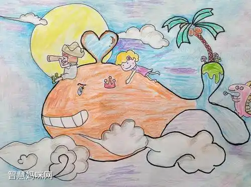 梦境儿童画创意