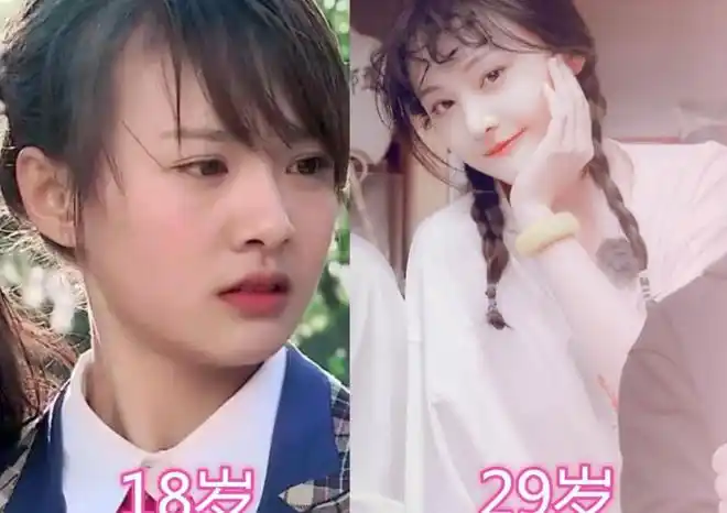 一起来看流星雨开播年龄vs现在郑爽马上30岁张翰都要奔四