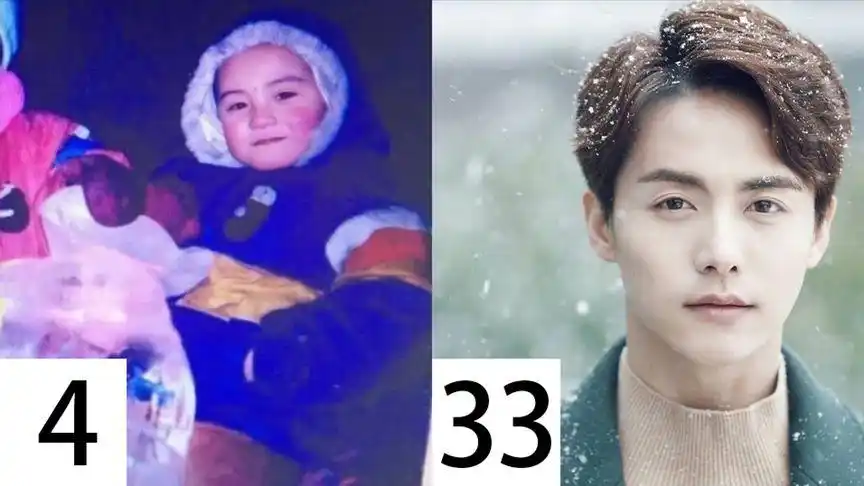 温柔男神马天宇,小时候竟然这么呆萌可爱,如今的他越来越帅了