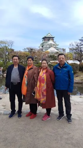 4.12日旅游日本拍照留念 (五〉