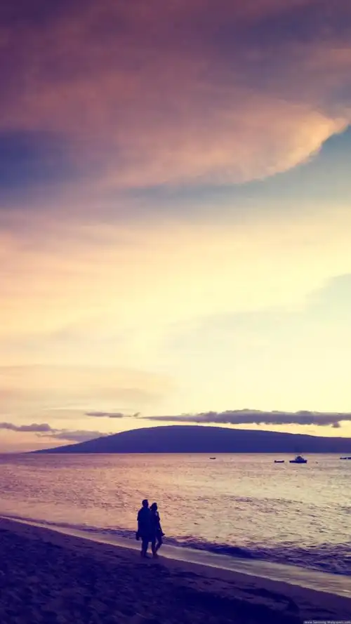 海边风景唯美沙滩海浪小清新手机壁纸唯美纯净的海边自然风景小清新