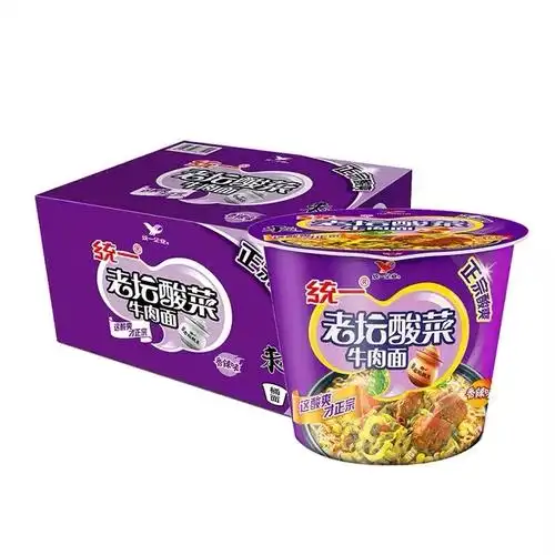 统一桶面老坛酸菜整箱12桶