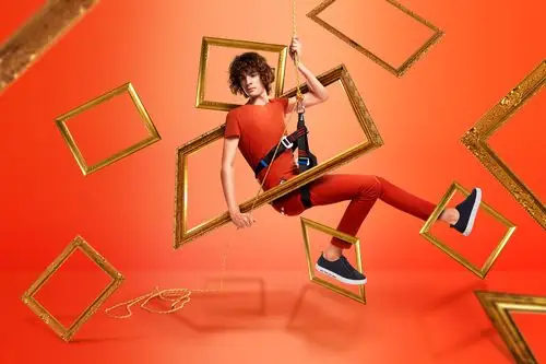 奥康天猫海报合成广告图