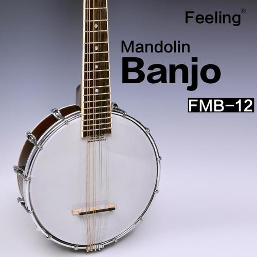 班卓琴fmbj-12 feeling曼陀铃琴班卓琴 banjo琴手工西洋乐器 直销
