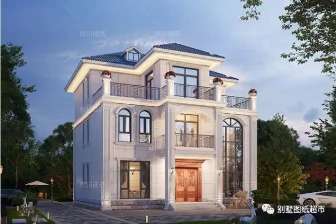 8套三层农村别墅大气美观实用造价适中都是很受欢迎的款式