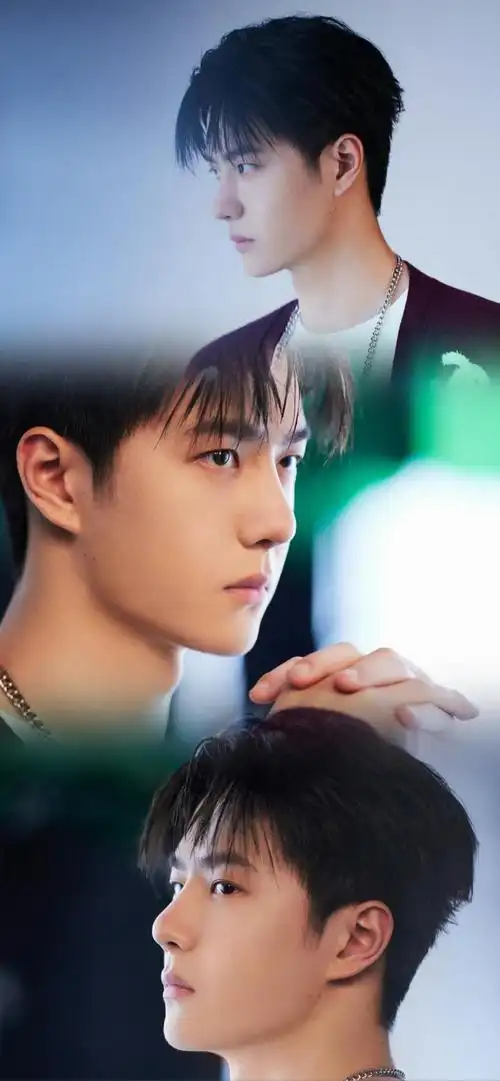 今天的#锁屏壁纸 是战战06#肖战 明天换王二啵#王一博 #王一博肖战