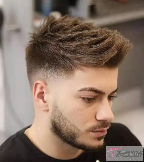 帅气飞机头短发造型 酷炫个性又增高_发型站_最新流行发型设计发型