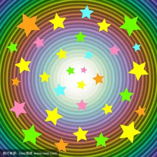 星星,荧光色,彩色背景,色彩鲜艳,背景