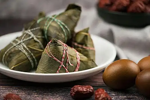 红枣粽子图片