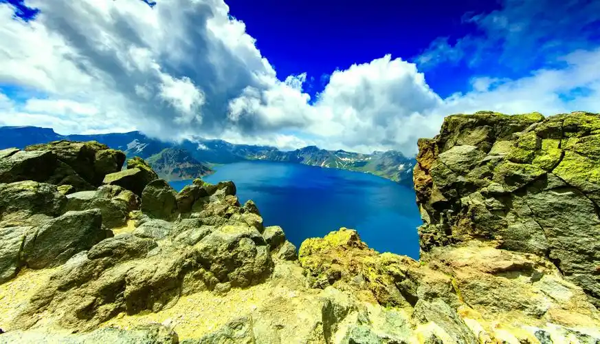 带你一起去看长白山天池摄影迟冠波中国香港摄影报记者中国黑龙江省