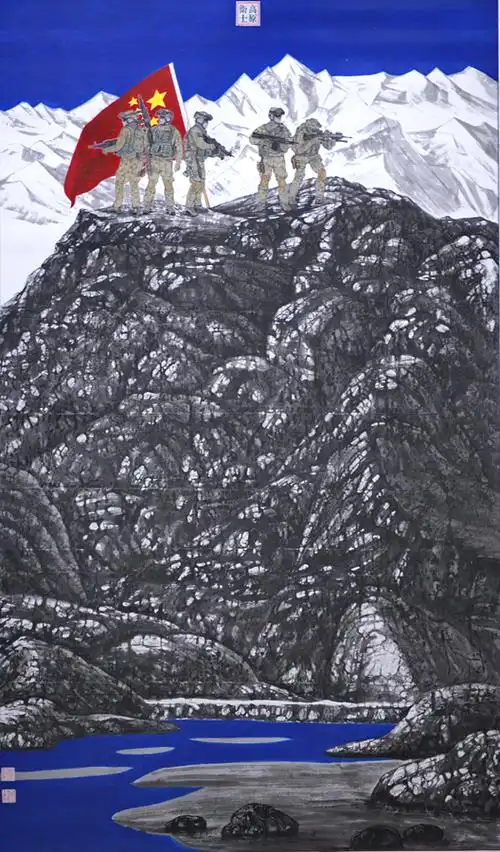 有风有骨有个性,便成就了不一样的画家李振阳(高清组图)