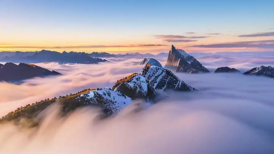 好看电脑壁纸🏞️山峰云海