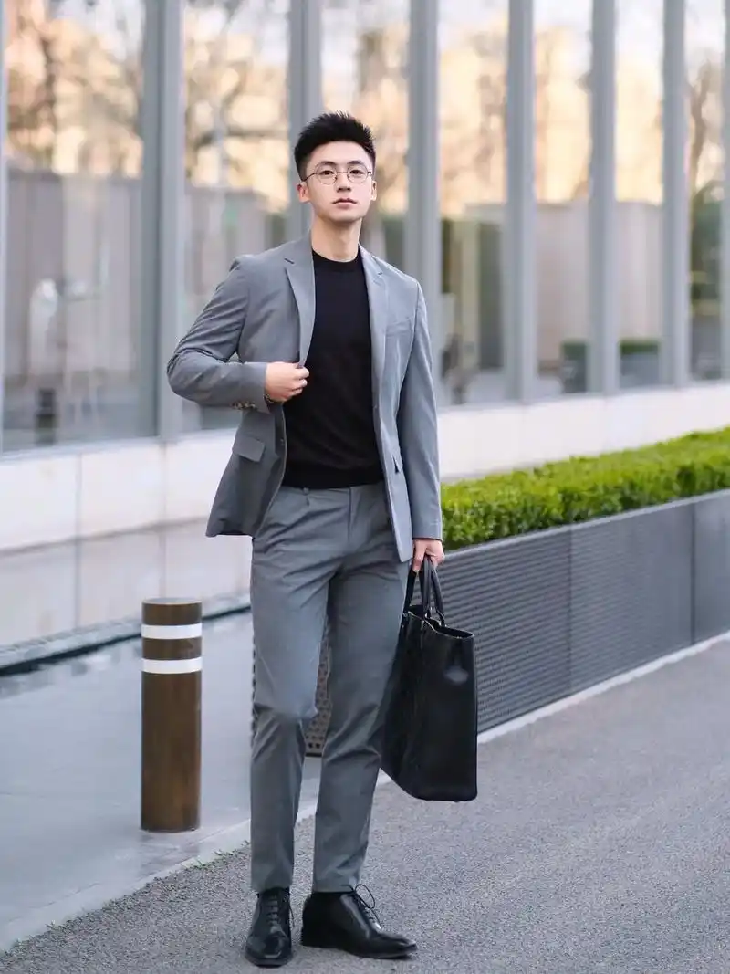 男士轻熟通勤穿搭#穿着得体是一种生活态度 #成熟稳重高级感型 - 抖音