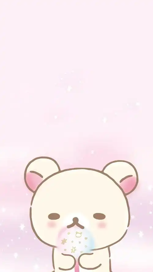 轻松熊唯美可爱卡通