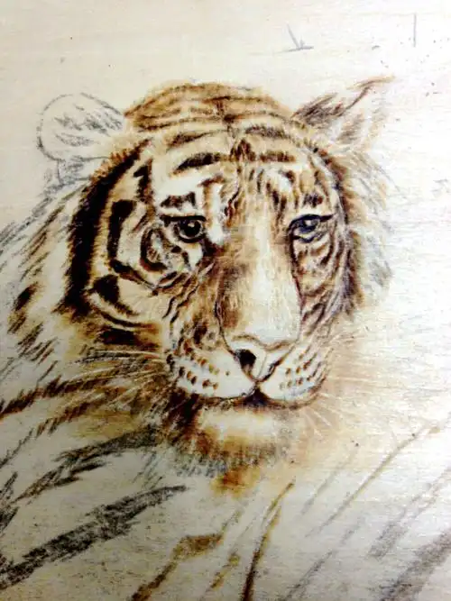 非遗传承燃烧的艺术不朽的烙画雕庄街道采菱社区烙画大师张国良受邀