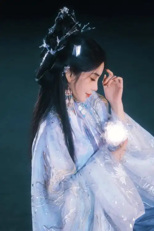 angelababy古装清冷感##angelababy月下浅酌