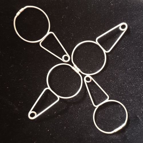 20只装第六代强磁耳夹耳朵部位送耳书双耳非吴氏耳夹疗法使用