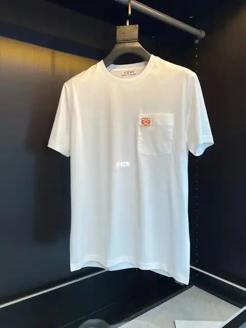 好物分享经典百搭loewe罗意威口袋t恤
