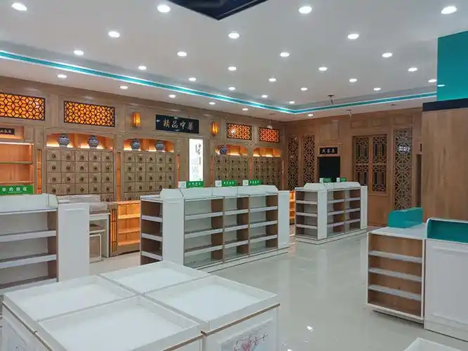 药店装修_中药店设计_连锁药店装修效果图-药店装修-卓创建筑装饰