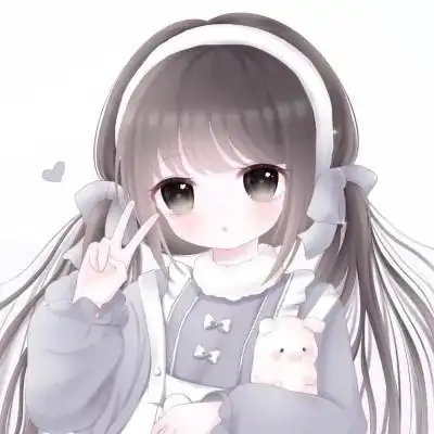 头像卡通女呆萌可爱少女心