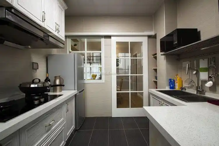 小雨公寓北欧风格102平米三室两厅装修案例