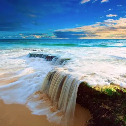 碧海蓝天美景_微信头像风景图片_扣扣居