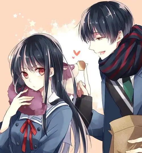 动漫#二次元#境界的彼方#名濑美月#名濑博臣#兄妹