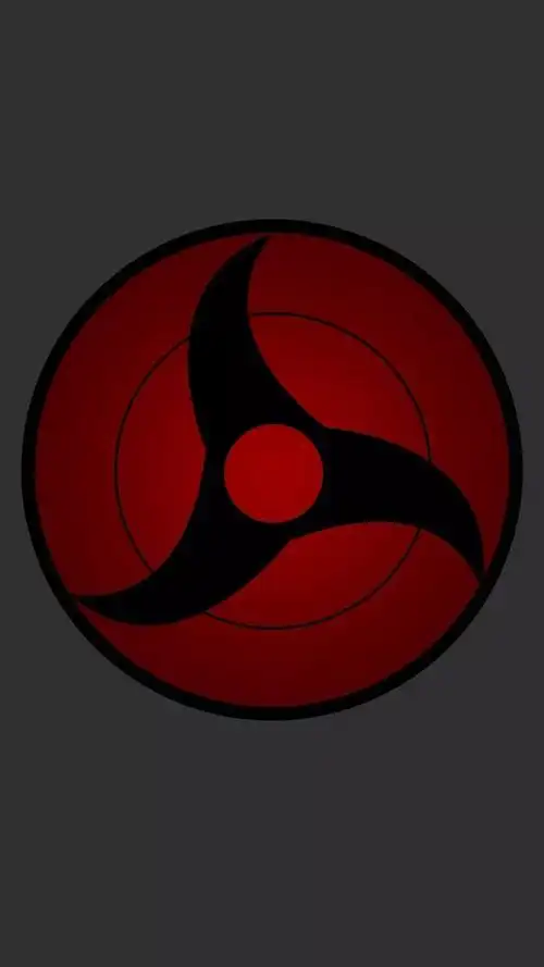 写轮眼简笔画手机壁纸