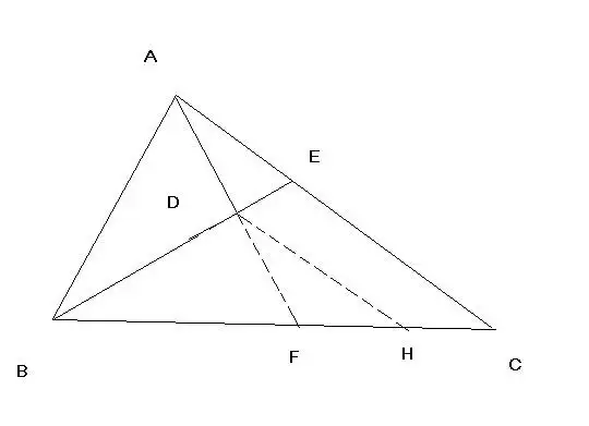 如图,在锐角三角形abc中,已知角b等于2角c,be是角abc的平分线,ad垂直