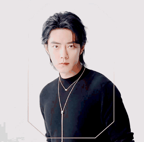 肖战##肖战好矜贵##肖战长发高马尾