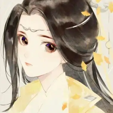 高清动漫版的悲伤流泪古风女子头像图片