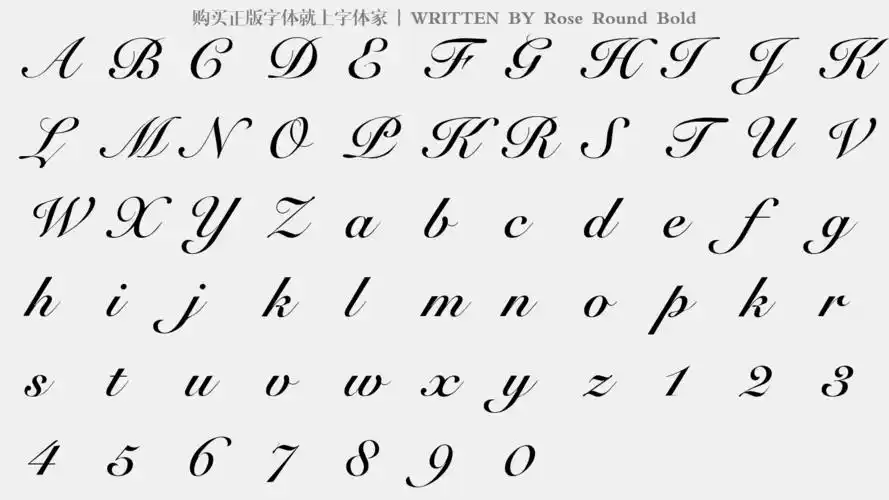 rose round bold免费字体下载 - 英文字体免费下载尽在字体家