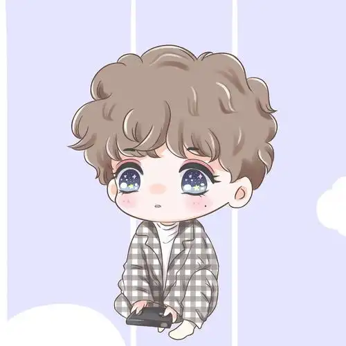 蔡徐坤手绘漫画人物